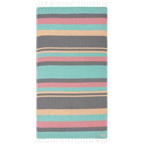 BEACH TOWEL SAND CLOUD Boho Fin - With Zipper Pocket